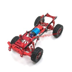 WPL C24 Upgrades Metal Modification Semi-finished Frame front