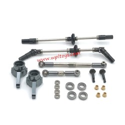 WPL C24 Upgrades Metal Upgrade Front and Rear Axle Parts front