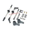 WPL C24 Upgrades Metal Upgrade Front and Rear Axle Parts