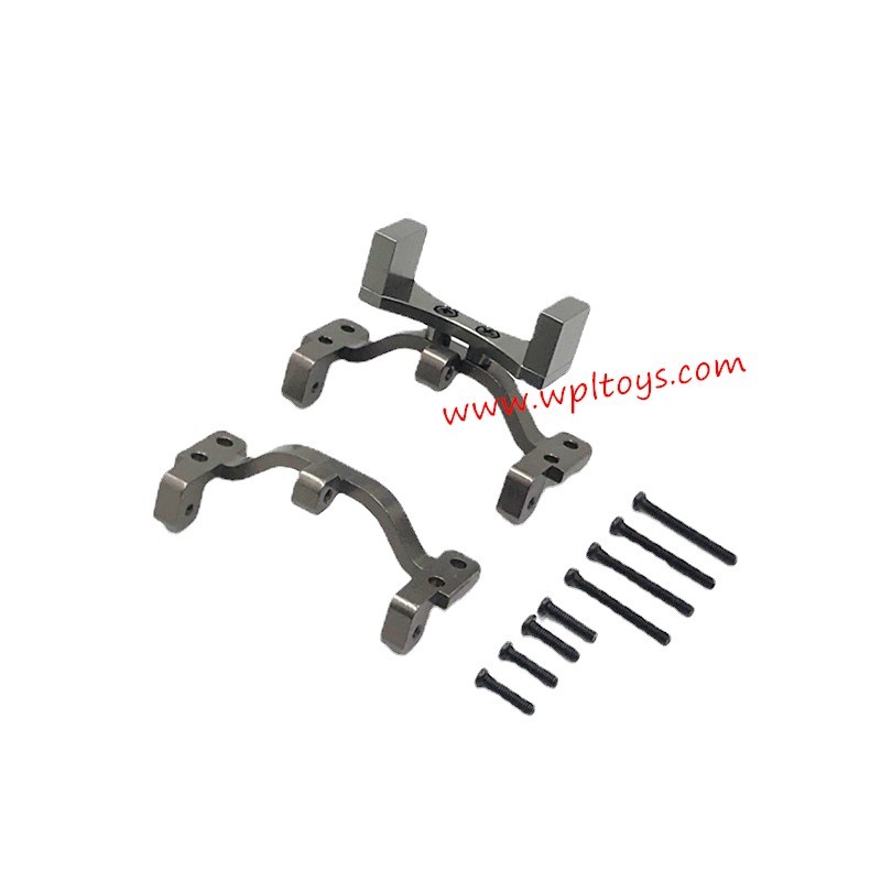 WPL C34 Upgrade Parts On-Bridge Servo Tie Rod Holder gray