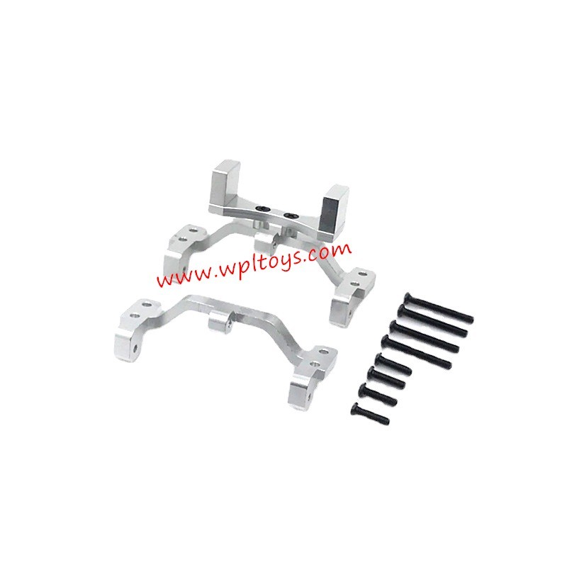 WPL C34 Upgrade Parts On-Bridge Servo Tie Rod Holder silver