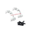 WPL C34 Upgrade Parts Metal Kit Tie Rod Holder silver