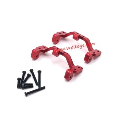 WPL C34 Upgrade Parts Metal Kit Tie Rod Holder red