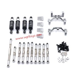 WPL C34 Upgrade Parts Metal Kits silver