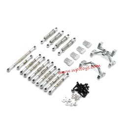 WPL C34 Upgrade Parts Metal Assemblies silver