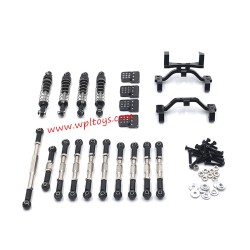 WPL C34 Upgrade Parts Metal Assemblies black