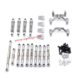 WPL C34 Upgrade Parts Metal Assemblies silver