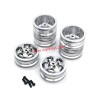 WPL C34 Upgrade Parts Metal Wheel Hub silver