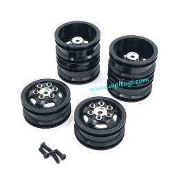 WPL C34 Upgrade Parts Metal Wheel Hub black