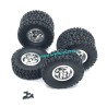 WPL C34 Upgrade Parts Metal Wheel silver