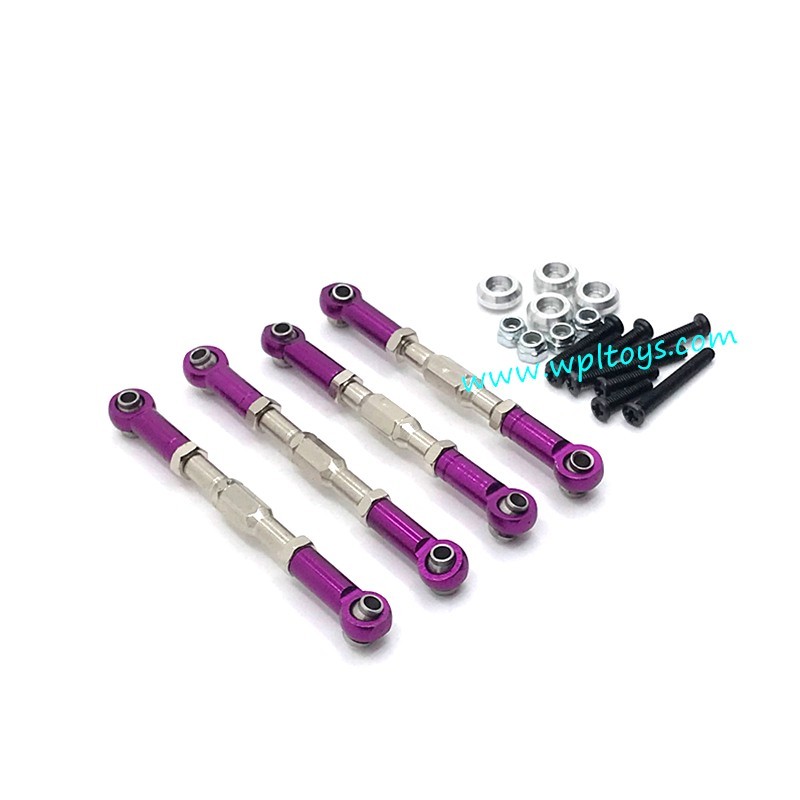 WPL C34 Upgrade Parts  Metal Adjustable Lever purple