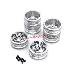 WPL C44 Upgrade Parts Metal Wheel Hub silver