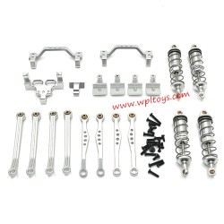 WPL C64 Upgrade Parts Tie Rods, Shock Mount, Tiller Tie Rod Holder, Shock Absorber