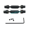 WPL C64 Upgrade Parts Metal Upgrade Front and Rear Driveshafts black