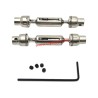 WPL C64 Upgrade Parts Metal Upgrade Front and Rear Driveshafts silver