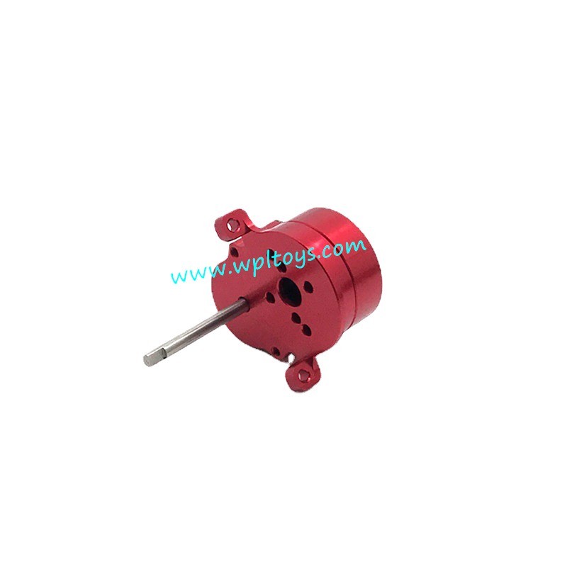 WPL D12 Upgrade Parts Center Gearbox Red