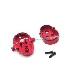 WPL D12 Upgrade Parts Metal middle gearbox shell red inside