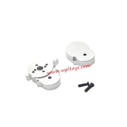WPL D12 Upgrade Parts Metal middle gearbox shell gray outside