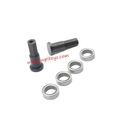 WPL D12 Upgrade Parts Front Axle Cup, Bearings Black