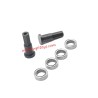 WPL D12 Upgrade Parts Front Axle Cup, Bearings Black