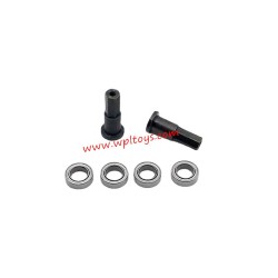 WPL D12 Upgrade Parts Front Axle Cup, Bearings Black