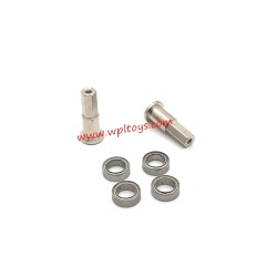 WPL D12 Upgrade Parts Front Axle Cup, Bearings silver