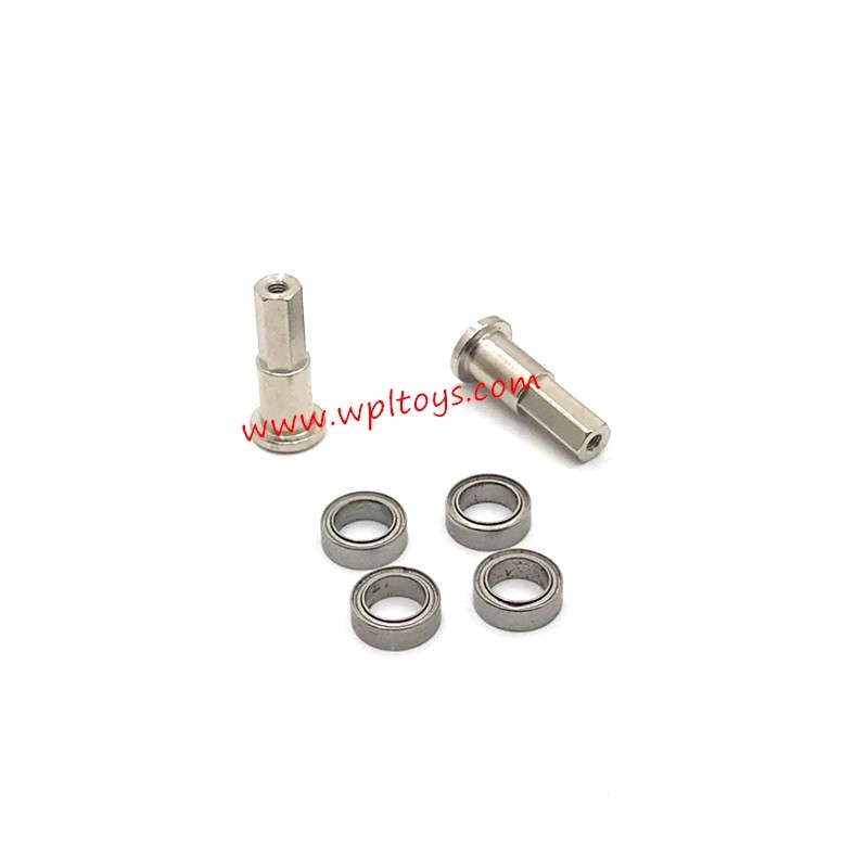 WPL D12 Upgrade Parts Front Axle Cup, Bearings silver