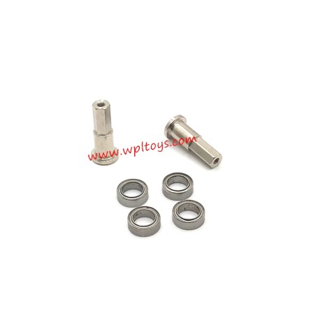 WPL D12 Upgrade Parts Front Axle Cup, Bearings silver
