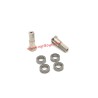 WPL D12 Upgrade Parts Front Axle Cup, Bearings silver