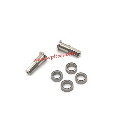 WPL D12 Upgrade Parts Front Axle Cup, Bearings silver