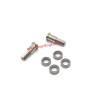 WPL D12 Upgrade Parts Front Axle Cup, Bearings silver