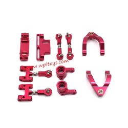 WPL D12 Upgrade Parts Swing Arm Kit red