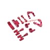 WPL D12 Upgrade Parts Swing Arm Kit red