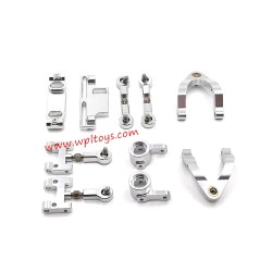 WPL D12 Upgrade Parts Swing Arm Kit silver