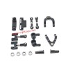 WPL D12 Upgrade Parts Swing Arm Steering Cup Kit black