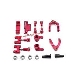 WPL D12 Upgrade Parts Swing Arm Steering Cup Kit red