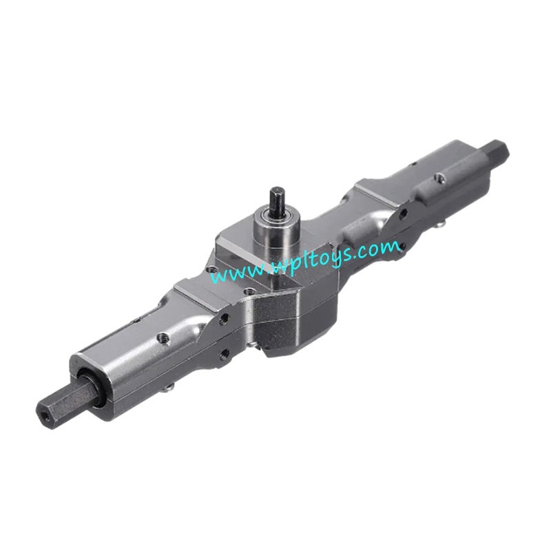 WPL D12 Upgrade Parts Rear Axle Assembly gray
