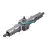 WPL D12 Upgrade Parts Rear Axle Assembly gray