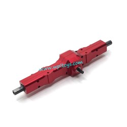 WPL D12 Upgrade Parts Rear Axle Assembly red front