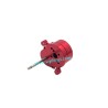 WPL D14 RC Car Upgrade Parts Metal Center Gearbox Red