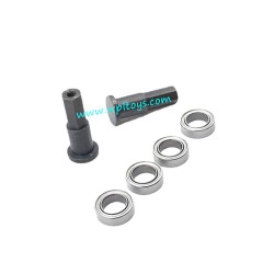 WPL D14 RC Car Upgrades Metal Front Axle Joint Cup, Bearings black