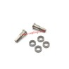 WPL D14 RC Car Upgrades Metal Front Axle Joint Cup, Bearings silver