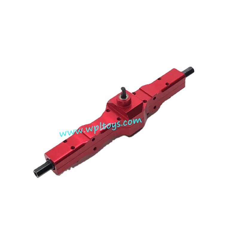 WPL D14 RC Car Upgrades Metal Rear Axle Assembly top