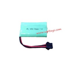 WPL C24 RC Car Parts 7.4V 500mah Battery (Single Wire 4P)
