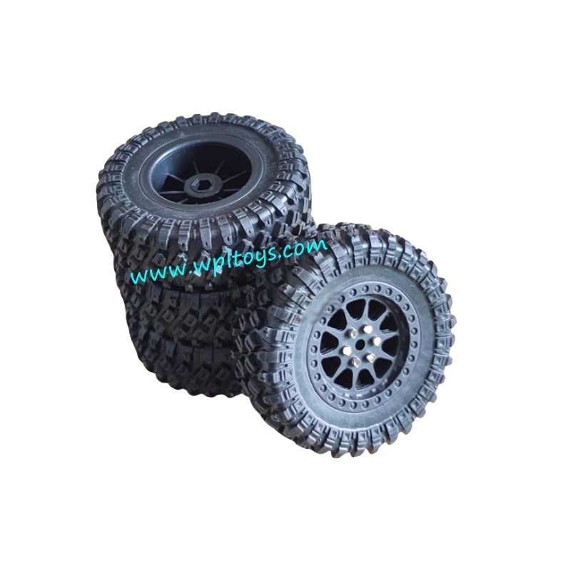 WPL C24 RC Car Parts Anti-split tire (with sponge inside)
