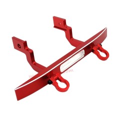 WPL C44 Upgrade Parts Metal Front Bumper red
