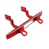 WPL C44 Upgrade Parts Metal Front Bumper red