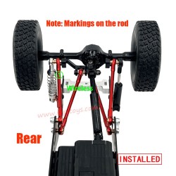 WPL C44 Upgrade Parts Chassis Tie Rods rear