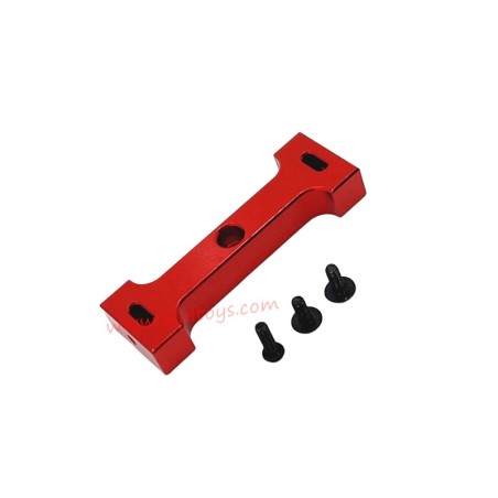 WPL C34 Upgrade Parts Crossbeam Body Mounting Bracket RED