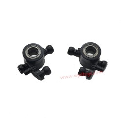 WPL D12 1/10 Drift RC Car Parts Steering Knuckle with Bearings (New Version)